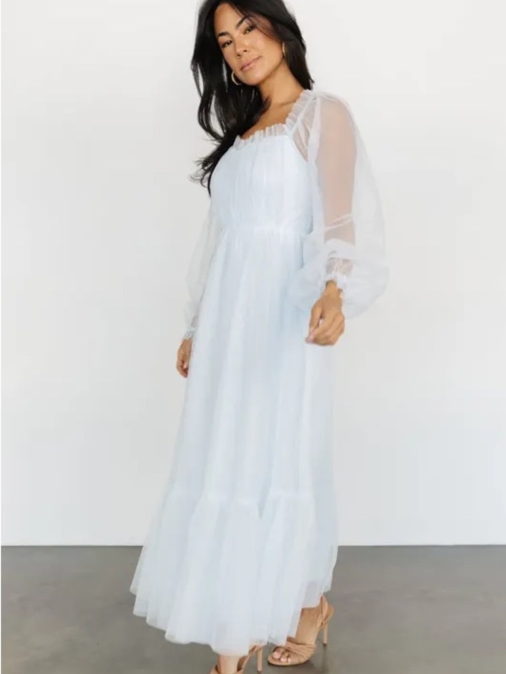 Baltic Born Cleobelle Maxi dress - Ethereal Blue